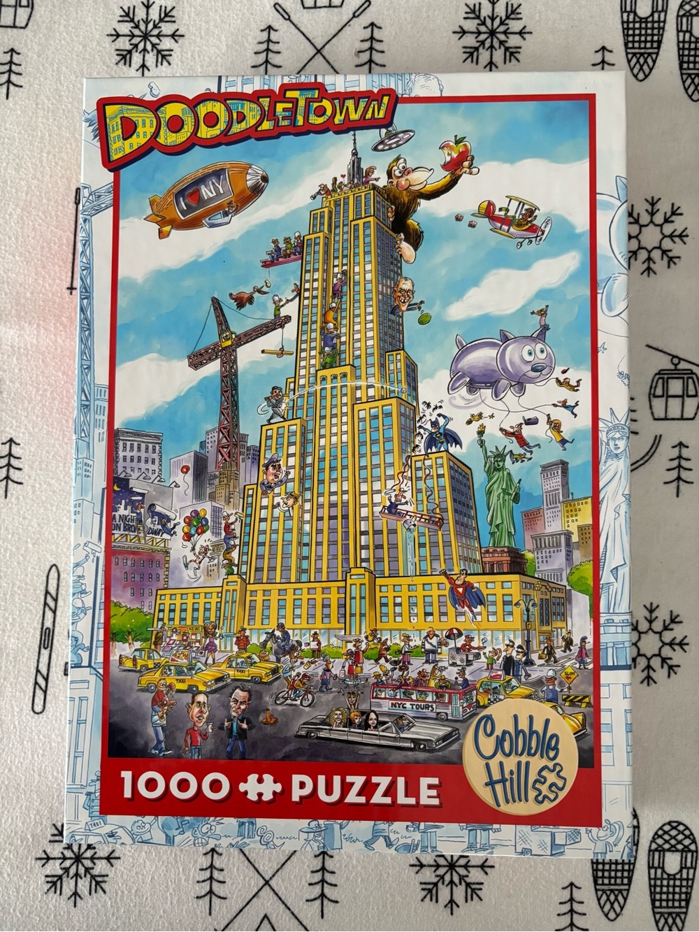 Doodletown Cobble Hill 1000-Piece Puzzle